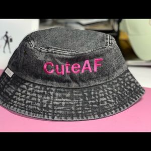 CuteAF bucket hat